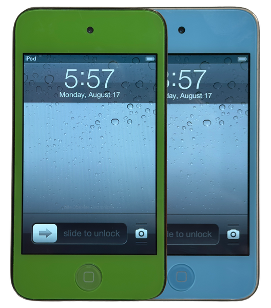 Refurbished Apple iPod Touch 4th Generation 64GB Blue & Green MC547LL/A A1367