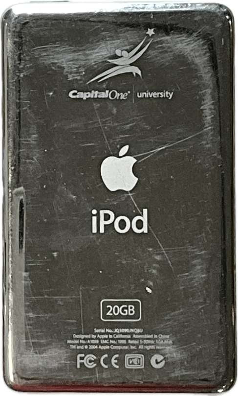 Refurbished Apple iPod 4th Generation Monochrome 20GB Rare iVue Refurbished Apple iPod 4th Generation Monochrome 20GB Rare iVue