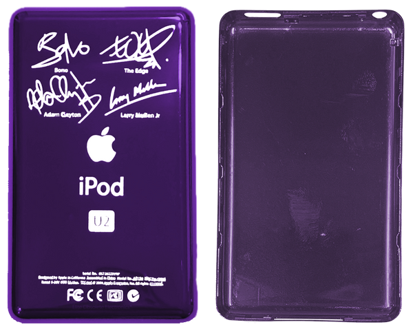 Thin Midnight Purple U2 Special Edition Backplate for Apple iPod Video 5th 5.5 A1136 & iPod Classic 6th 7th A1238