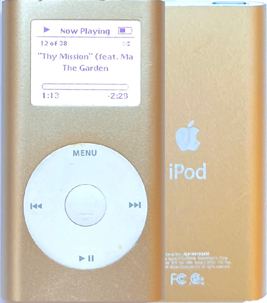 Refurbished Apple iPod Mini 1st 2nd Generation Gold A1051