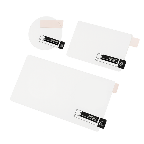 Clear Plastic Film Protectors for Screen Lens Backplate Faceplate Click Wheel for Apple iPod Video 5th 5.5 A1136 & iPod Classic 6th 7th A1238