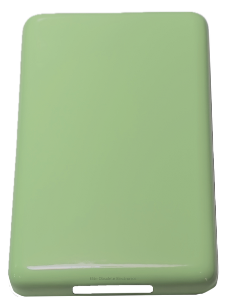 Thin Glossy Sage Green Fully Blank Backplate for Apple iPod Video Classic 5th 5.5 6th 7th