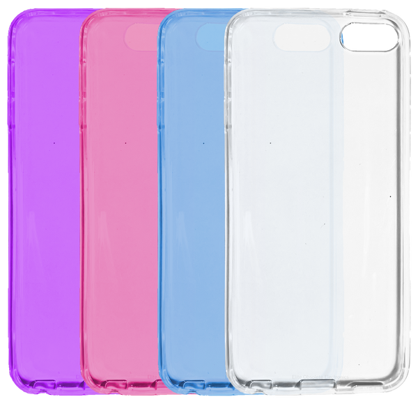 New Transparent Clear Colored Soft Rubber Protective Case for Apple iPod Touch 5th 6th 7th