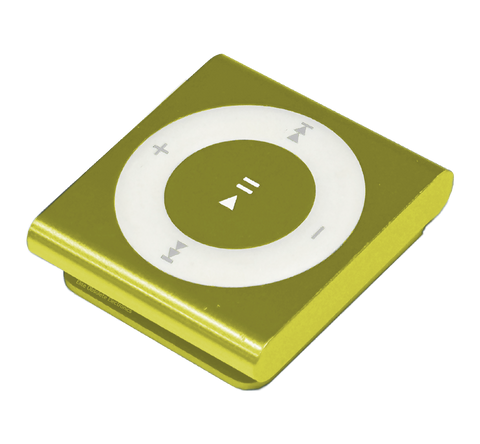 Used Apple iPod Shuffle 4th Generation 2GB Yellow A1373 MD774LL/A