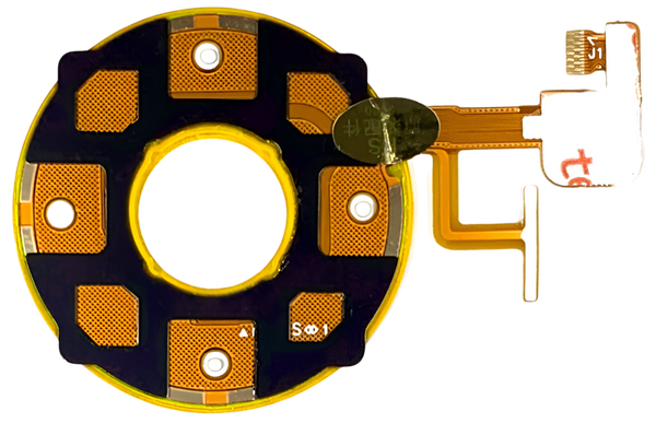 Yellow Click Wheel Flex for Apple iPod Video 5th 5.5 A1136