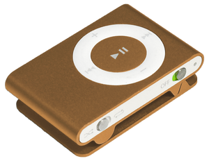 Used Apple iPod Shuffle 2nd Generation 1GB Orange A1204