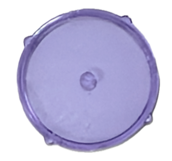 Purple Crystal Clear Click Wheel Flex for Apple iPod Video 5th 5.5 A1136