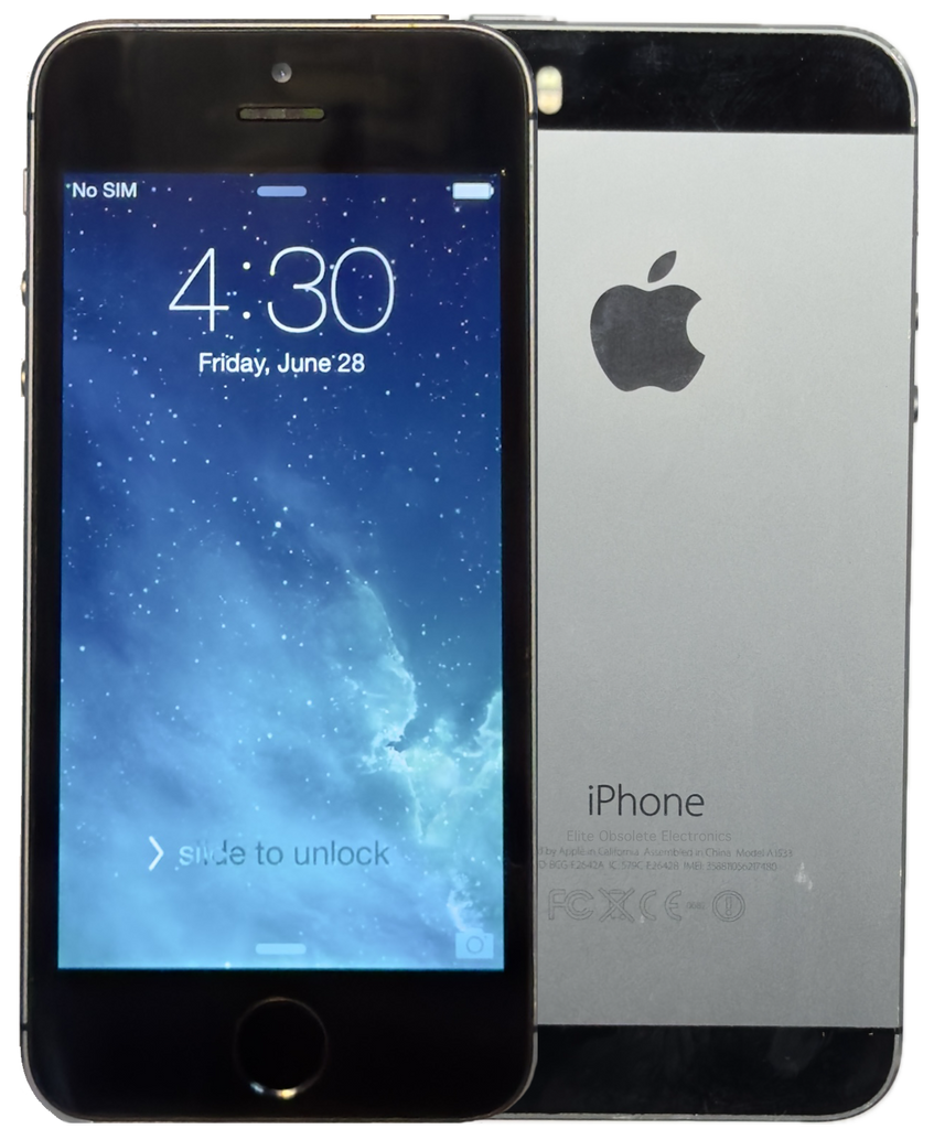 Rare Apple iPhone 5s 16GB Space Gray iOS 7.1 ME305LL/A A1533 Rare Apple iPhone 5s 16GB Space Gray iOS 7.1 ME305LL/A A1533
