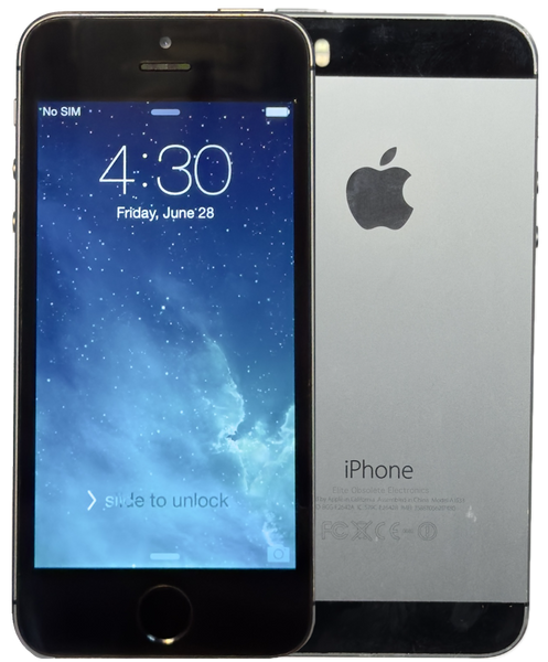 Rare Apple iPhone 5s 16GB Space Gray iOS 7.1 ME305LL/A A1533 Refurbished New Battery