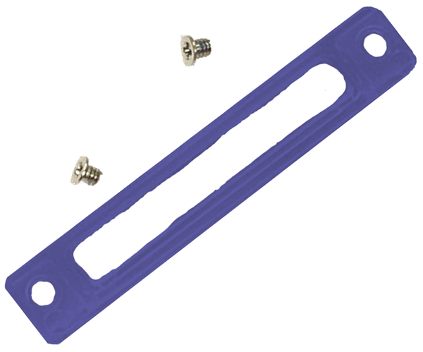 New Atomic Twilight Plum Transparent Clear Plastic Dock Bezel for Apple iPod Video 5th 5.5 & iPod Classic 6th 7th A1136 A1238