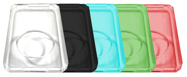 Transparent Crystal Clear Hard Protective Case Shell for Thin Apple iPod Video 5th 5.5 A1136 & Apple iPod Classic 6th 7th A1238 10.5mm