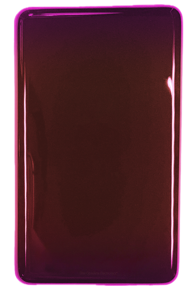 Thin Wild Berry Pink Red Gradient Fully Blank Backplate for Apple iPod Video 5th 5.5 A1136 & iPod Classic 6th 7th A1238