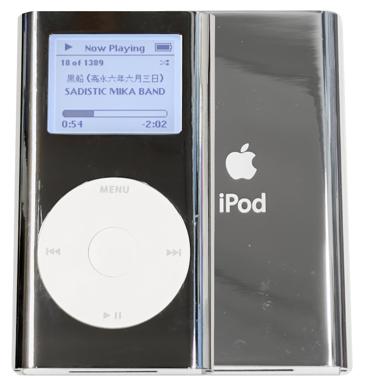 Refurbished Apple iPod Mini 1st 2nd Generation Reflective Chrome Refurbished Apple iPod Mini 1st 2nd Generation Reflective Chrome