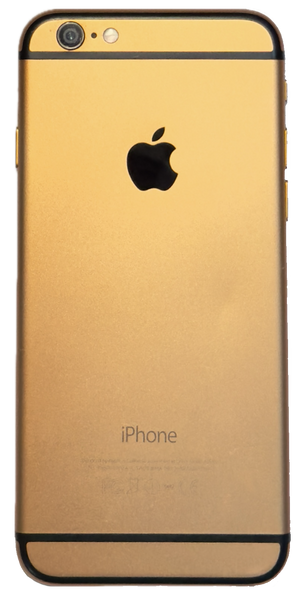 Rare Apple iPhone 6 64GB Custom Gold & White iOS 10.0.2 MG652LL/A A1549 Refurbished New Battery