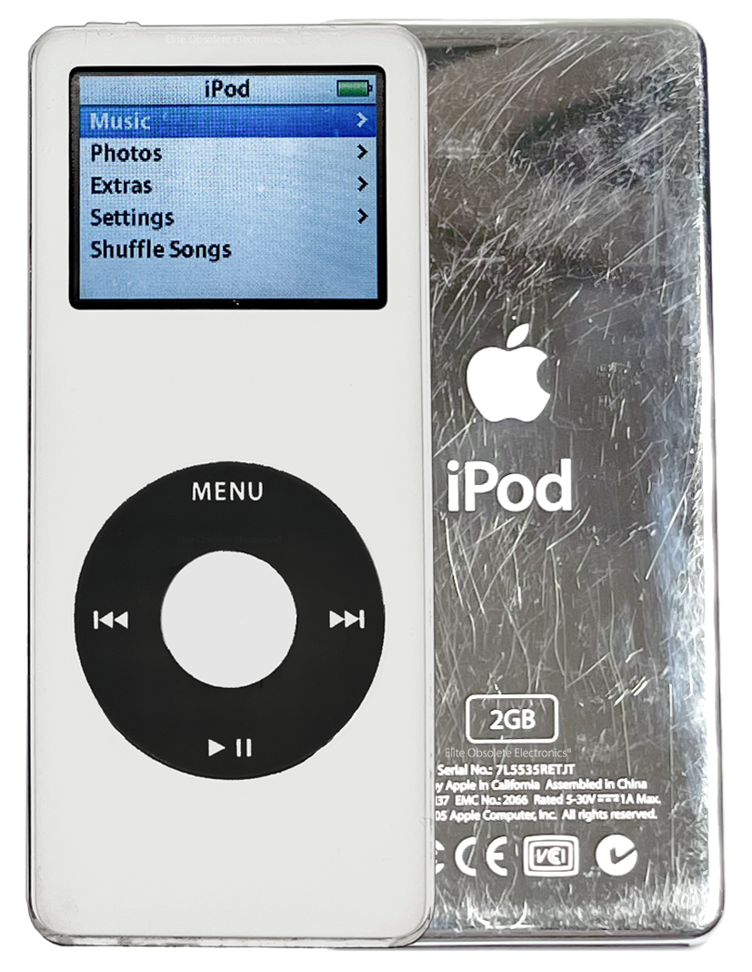 Refurbished Apple iPod Nano 1st Generation White & Black 1GB 2GB 4GB A1137 MA350LL/A MA004LL/A MA005LL/A