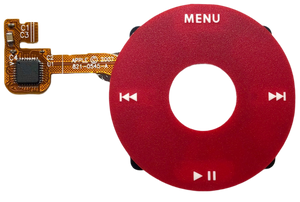 Red Click Wheel Flex for Apple iPod Classic 6th 7th Generation