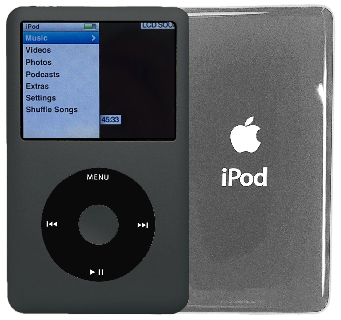 Elite Obsolete Electronics New iPod Classic Black Gray Red 80GB - 1TB