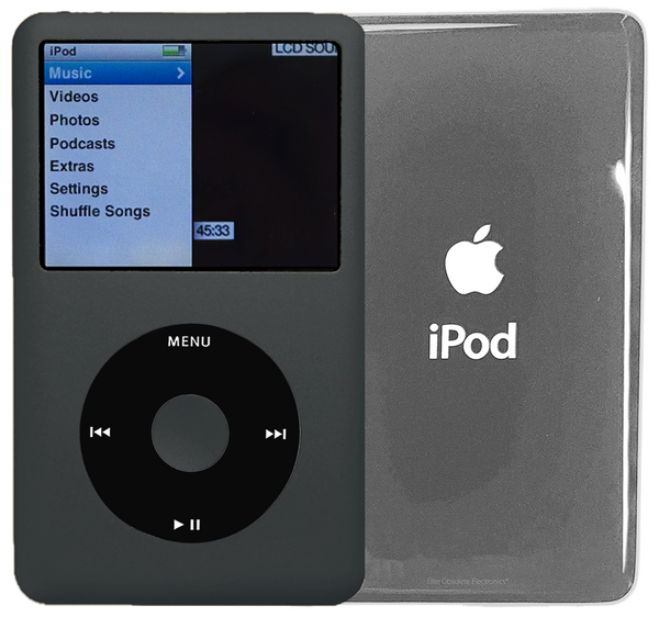Elite Obsolete Electronics New iPod Classic Black Gray Red 80GB - 1TB