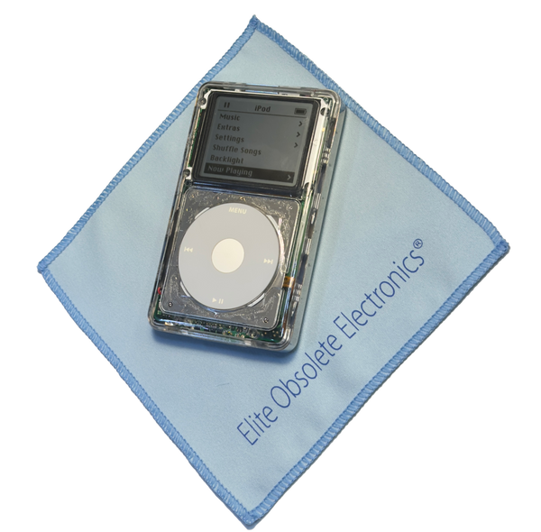 New Elite Obsolete Electronics Stiched Microfiber Suede Polishing Cloth