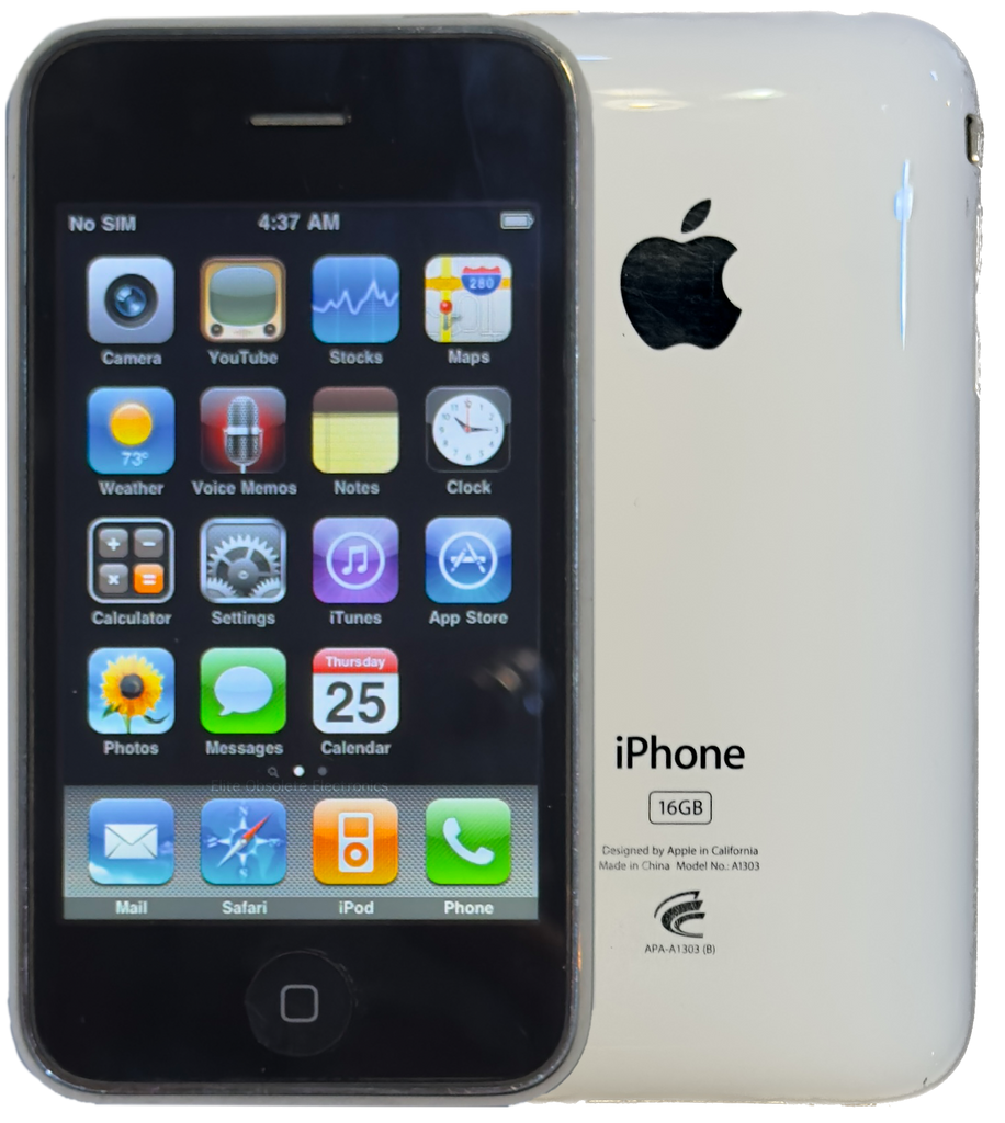Original Used Apple iPhone 3GS 16GB White A1303 – Elite Original Used Apple iPhone 3GS 16GB White A1303 – Elite