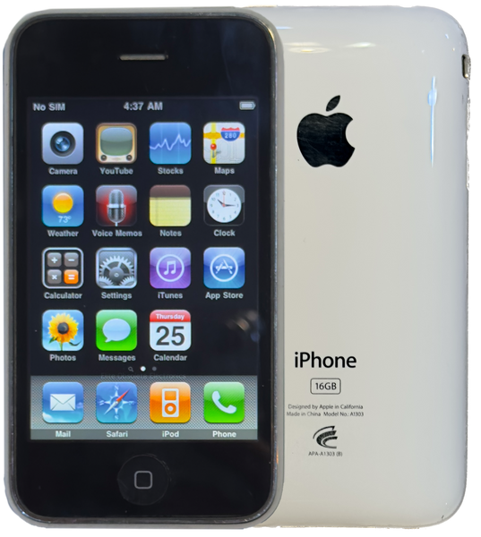 Original Used Apple iPhone 3G 8GB 16GB White A1241 MB499LL/A iOS