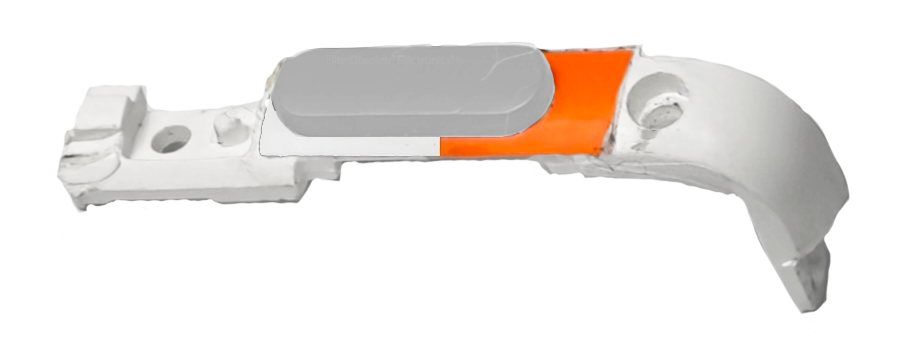 Plastic Lock Hold Switch Assembly for Apple iPod Video 5th 5.5 & iPod Classic 6th 7th Thin Thick A1136 A1238