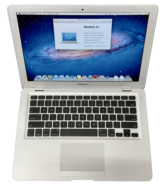 Refurbished Apple MacBook Air 13” Early 2008 1.6 GHz Intel Core 2 Duo 2GB 80GB A1237 MB003LL/A