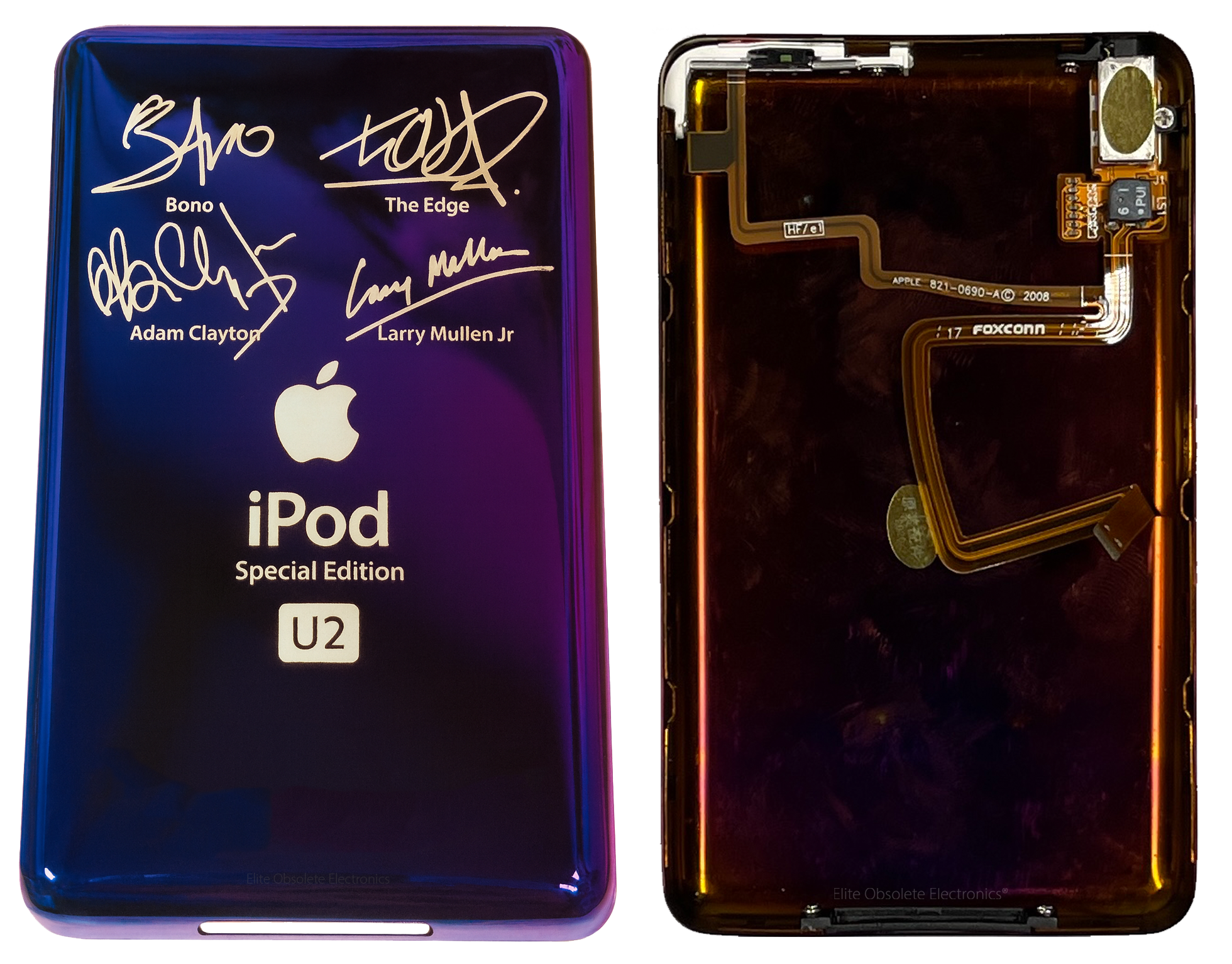 Thin Ultraviolet Purple Blue U2 Special Edition Backplate for