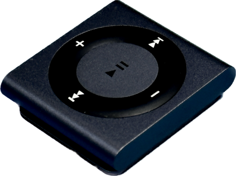 Used Apple iPod Shuffle 4th Generation 2GB Slate Black A1373 MD779LL/A