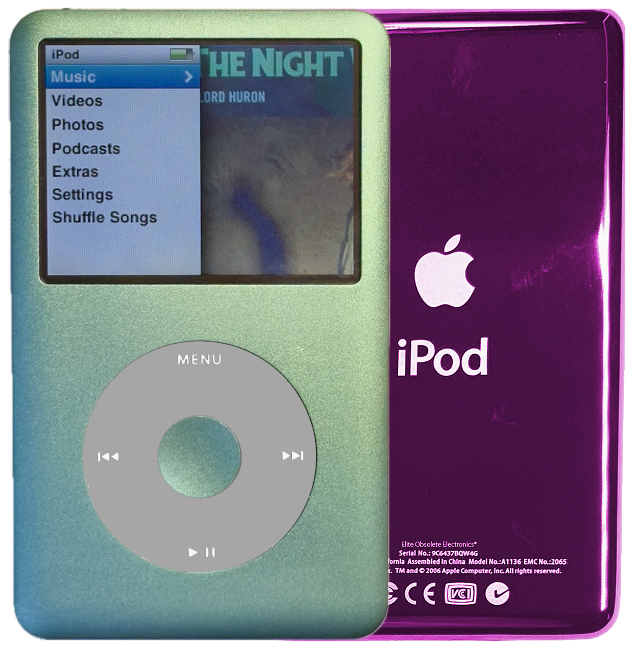 Apple iPod Classic 6th & 7th Generation A1238 – Tagged 