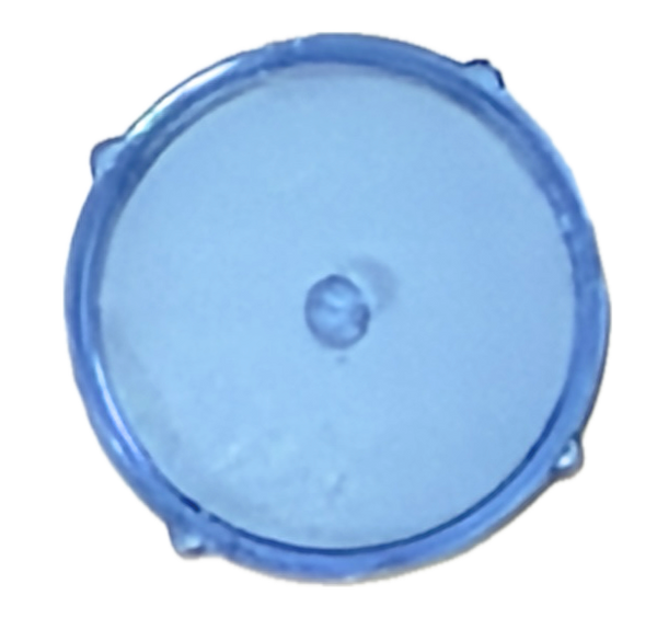 Blue Crystal Clear Transparent Faceplate For Apple iPod Classic 6th 7th Generation A1238 Plastic