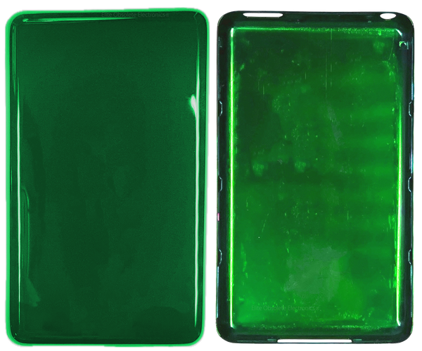 Emerald Green Thin Blank Backplate for Apple iPod Video 5th 5.5 A1136 & iPod Classic 6th 7th A1238