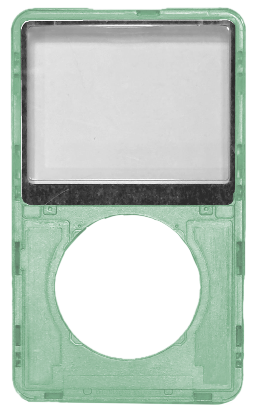 Atomic Spearmint Green Transparent Clear Faceplate For Apple iPod Atomic Spearmint Green Transparent Clear Faceplate For Apple iPod