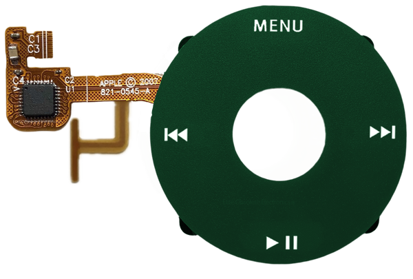 Dark Green Click Wheel Flex for Apple iPod Video 5th 5.5 Enhanced A1136
