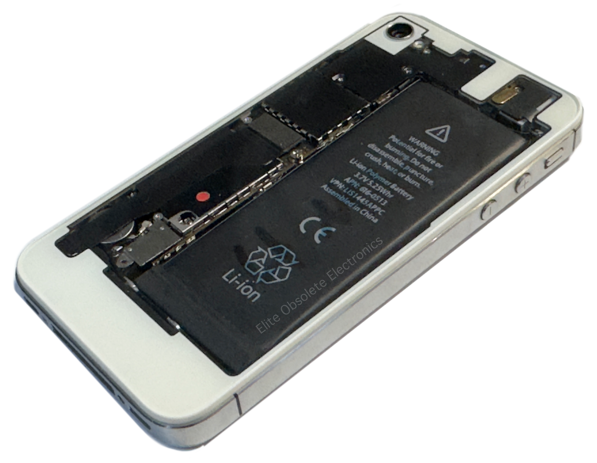 New Custom Transparent Clear White Replacement Back Glass for