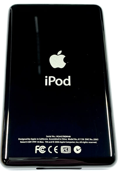 New Apple iPod Video Classic 5th & 5.5 Enhanced Black / Polychrome / Black (Black)
