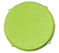 Lime Green Center Select Button for Apple iPod Classic 6th 7th Generation Metal A1238