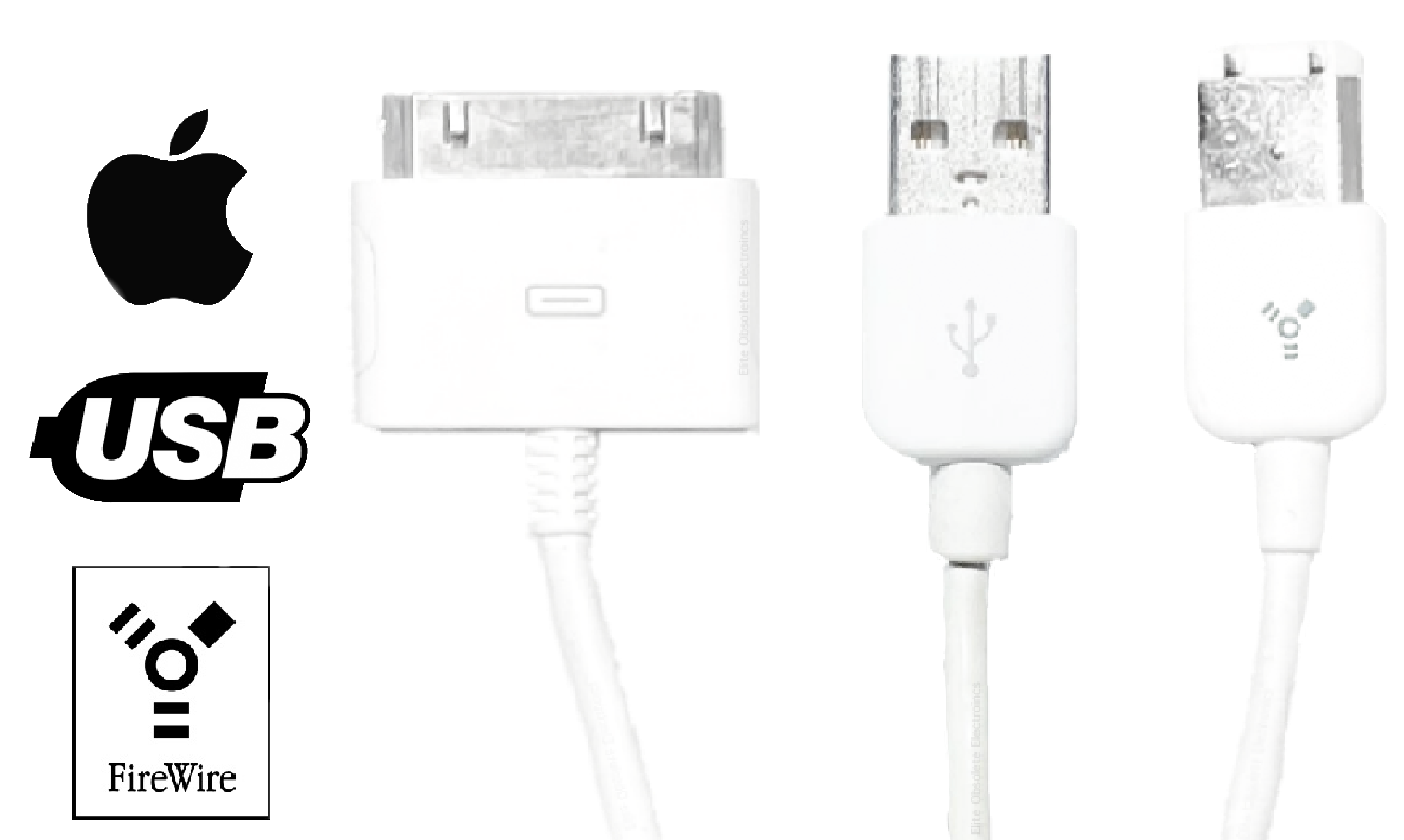iPod Dock Connector to USB 2.0+FireWire iPod Dock Connector to USB 2.0+FireWire