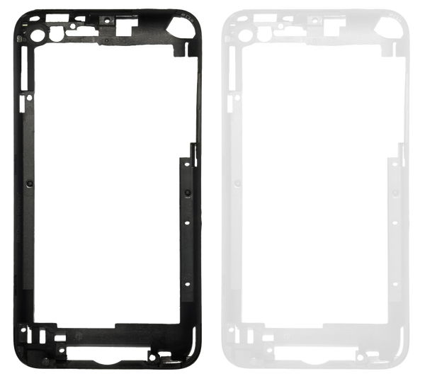 New Plastic Display Bezel for Apple iPod Touch 4th Generation A1367 Black & White