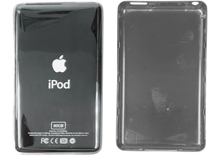 Thick 80GB Silver Chrome Backplate for Apple iPod Video 5th 5.5 Thick 80GB Silver Chrome Backplate for Apple iPod Video 5th 5.5