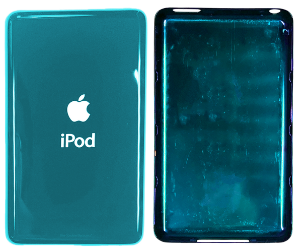 Thin Ocean Blue Backplate for Apple iPod Video 5th 5.5 & iPod Classic 6th 7th A1136 A1238