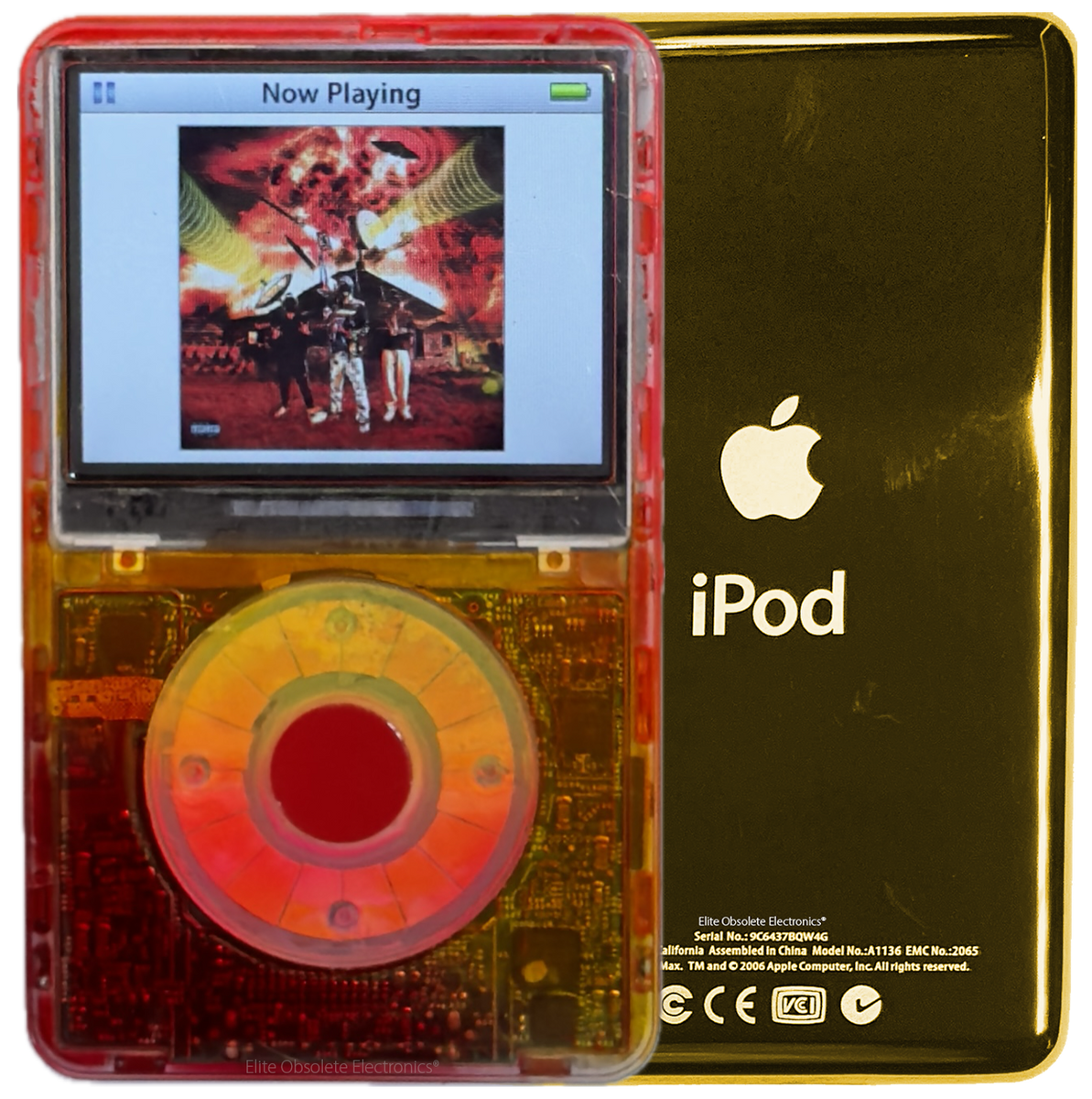 New Apple iPod Video Classic 5th & 5.5 Enhanced Atomic Fireball / Atom ...