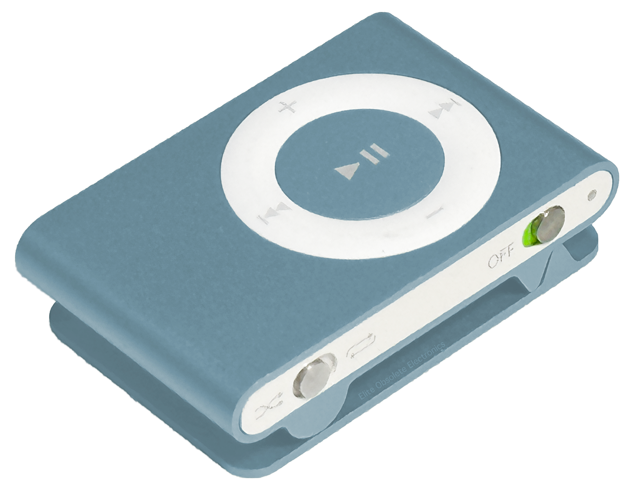 Used Apple iPod Shuffle 2nd Generation 1GB Light Blue A1204