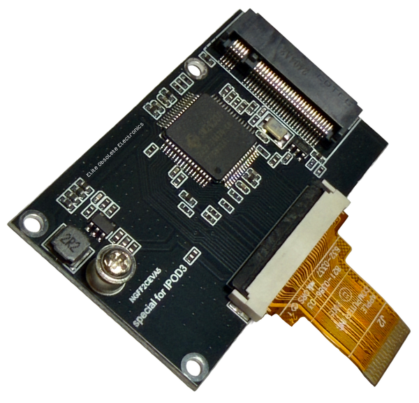 Generic M.2 SSD NGFF 2242 to ZIF 40-Pin Adapter for Apple iPod Video 5th 5.5 A1136 & 6th 7th Classic A1238
