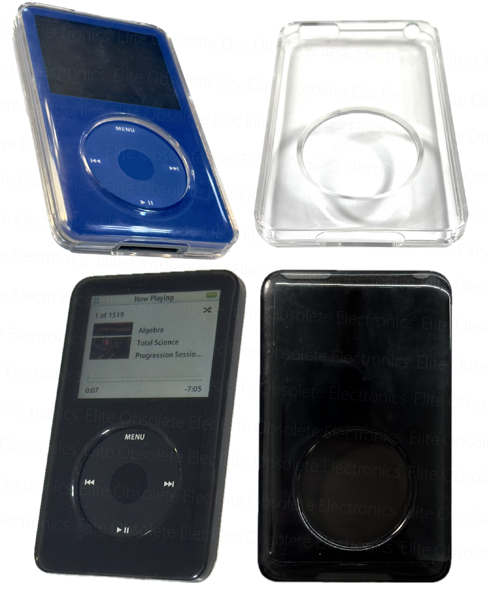 【sos】iPod Classic 第5世代 クリアver 256GB Transparent Crystal Clear Hard Protective Case Shell for Thin