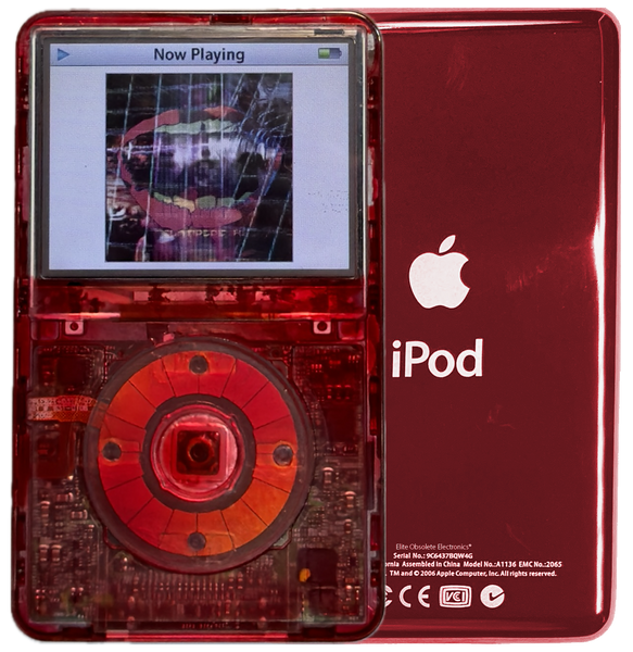 New Apple iPod Video Classic 5th & 5.5 Enhanced Red Atomic Ruby