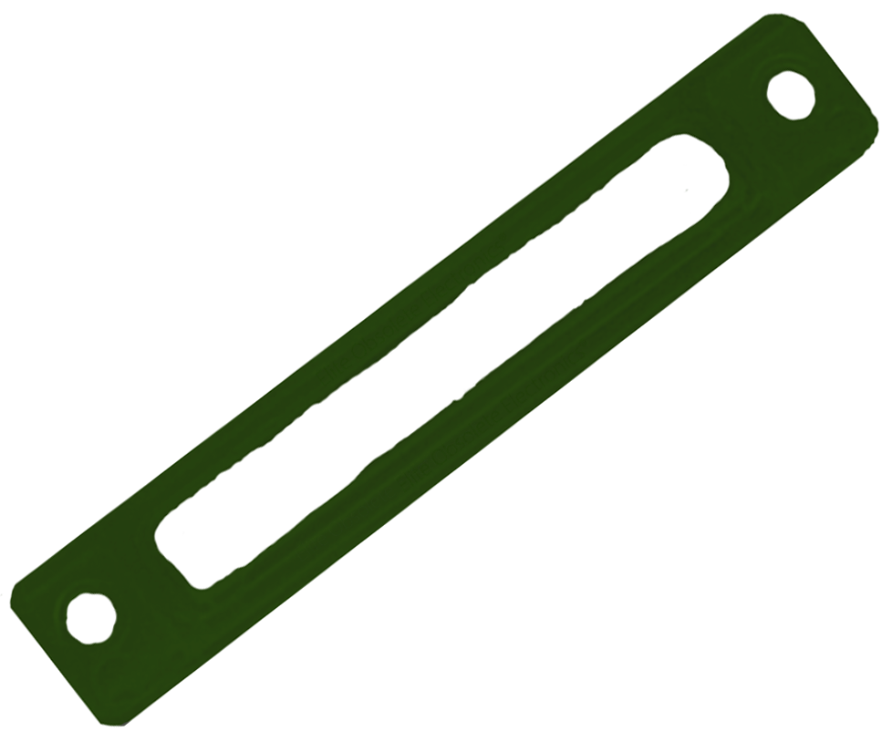 New Atomic Olive Green Transparent Clear Plastic Dock Bezel for Apple iPod Video 5th 5.5 & iPod Classic 6th 7th A1136 A1238