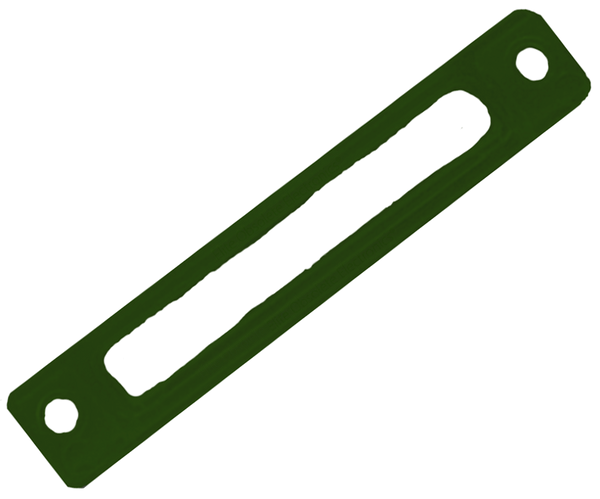 New Atomic Olive Green Transparent Clear Plastic Dock Bezel for Apple iPod Video 5th 5.5 & iPod Classic 6th 7th A1136 A1238