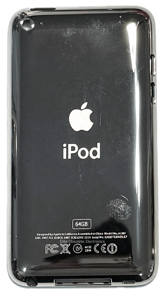 New Silver Chrome Backplate with Small Parts for Apple iPod Touch 4th Generation 32GB 64GB Black & White