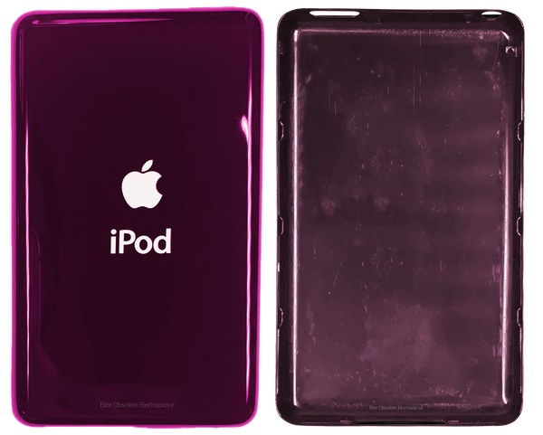 Thick Red Wine Universal Backplate for Apple iPod Video 5th 5.5 A1136 & iPod Classic 6th 7th A1238